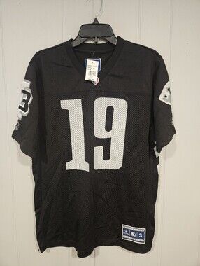 Birmingham Iron AAF Football Men's Size Small Starter Jersey #19 Iron NWT     